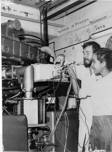 SuSU with Max in lab 2 B&W.jpg